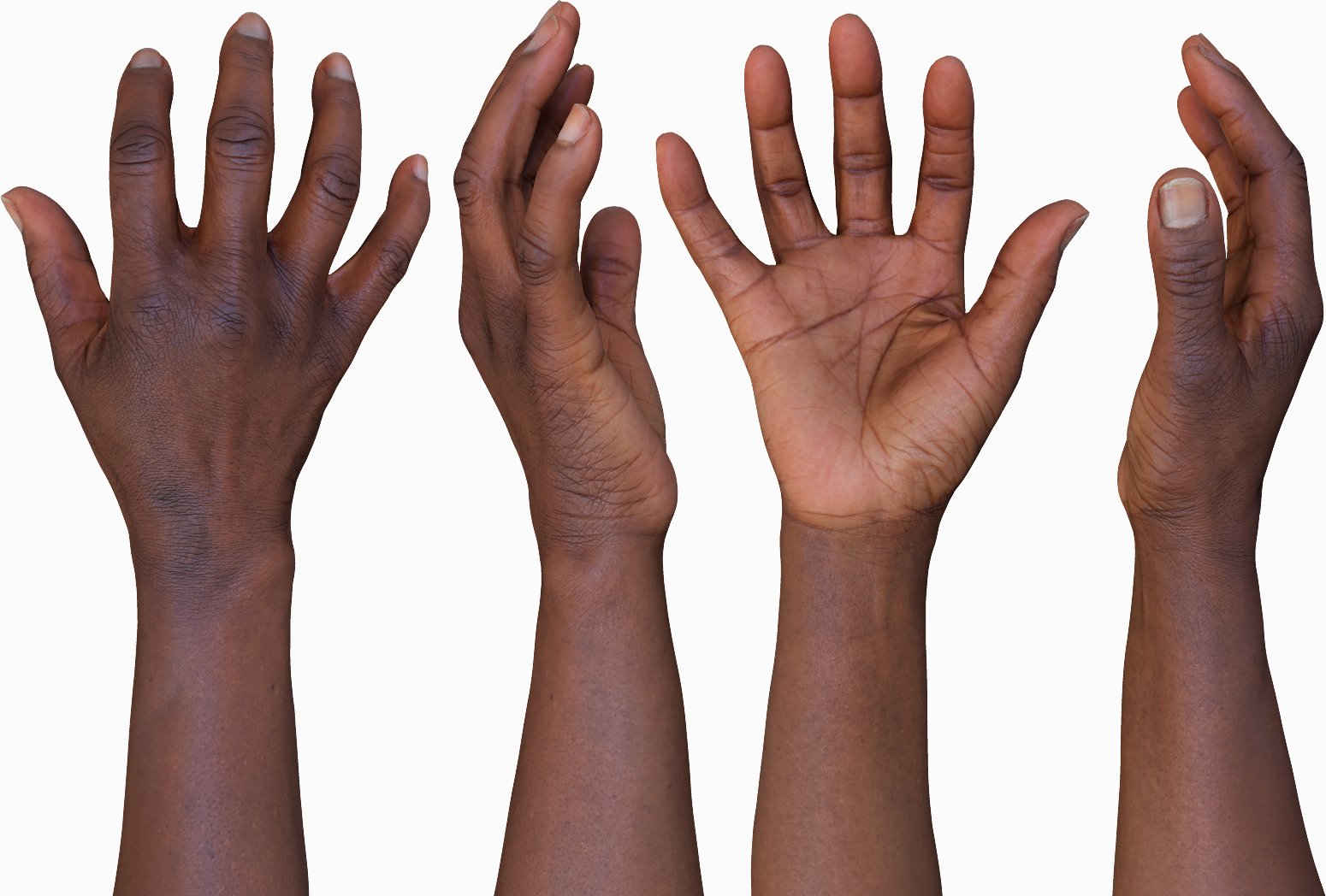 Female Black Hands